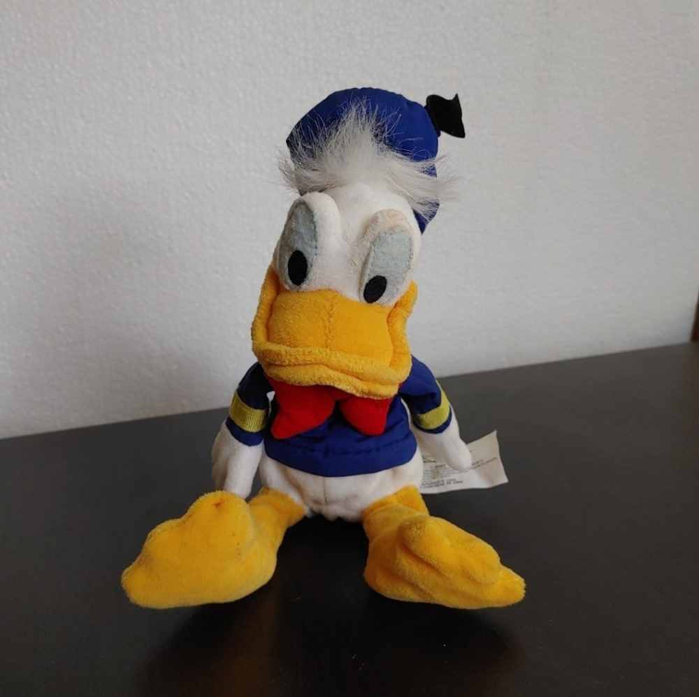 Walt Disney Donald Duck Bean Bag Plush